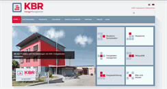 Desktop Screenshot of kbr.de